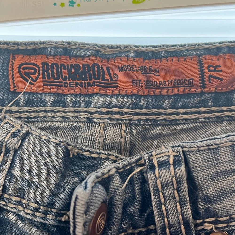 Rock and Roll regular fit bootcut boys jeans